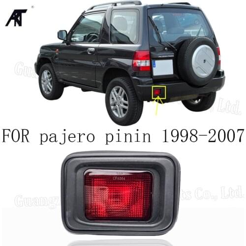 Rear Bumper Fog Light Lamp Kit For Mitsubishi Pajero IO Pinin H76 H77 MR496705 1998-2007 REAR BUMPER TAIL LIGHT FOG LAMP LHD