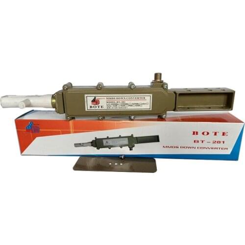 MMDS Downconverter Single Panel Aluminum Cavity Receiving Ground Signal 1838MHZ Ground Receiving Equipment Home Lnb HD