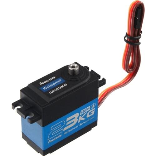 Power HD WP23KG 0.12S 4.8-6.6V Digital Servo Metal Gear Waterproof Servo WP-23KG For RC Model