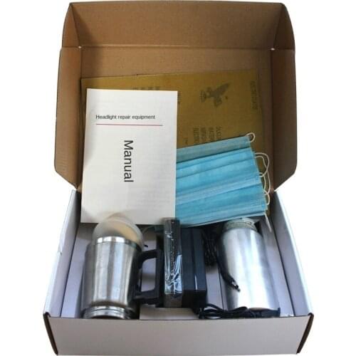 Car Headlight Repair and Refurbishment Tool Set Instrument Coating Liquid Atomization Cup Lampshade Polishing and Brightening