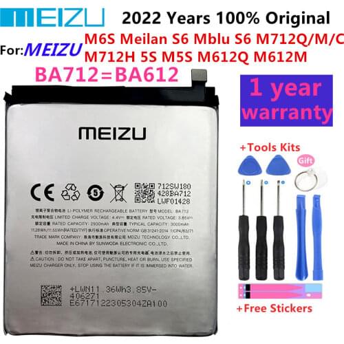 New High Quality Battery BT42C For Meizu M2 Note 3100mAh Cell Phone Batteries Li-polymer Rechargeable In stock Tracking