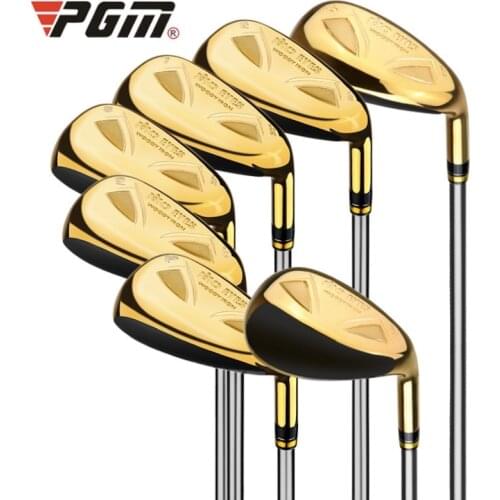 PGM Mens Golf Clubs MO EYES 5/6/7/8/9/P/S IRONS Right Handed Professional Practice Pole Stainless Steel TIG021 Wholesale