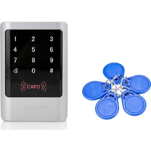 Smar Biometric Card Access Control Panel Standalone 13.56MHZ Card Door Access Control System IP68 Waterproof Card Reader