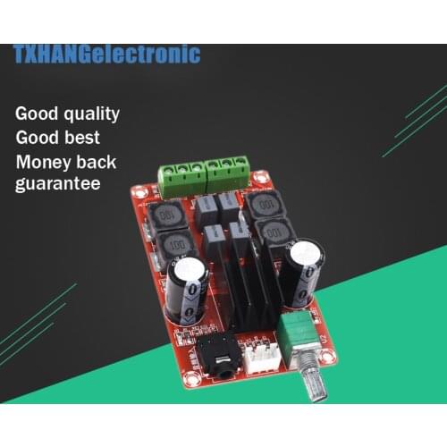 TPA3116D2 Digital Amplifier Board 2X50W Class D 12V 24V Dual Channel Stereo AMP diy electronics