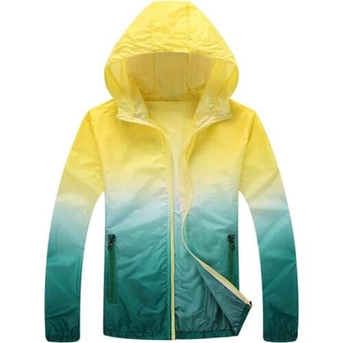 Ultra-thin Anti-UV Sports Plus Size Jacket Unisex Quick Dry Skin Cycling Jackets Outdoor Running Hiking Men Windbreaker