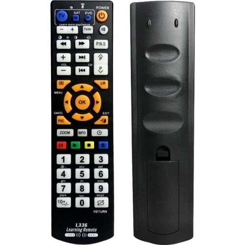 Universal Smart L336 IR Remote Control With Learning Function controller for TV CBL DVD SAT STB DVB HIFI TV BOX VCR STR-T