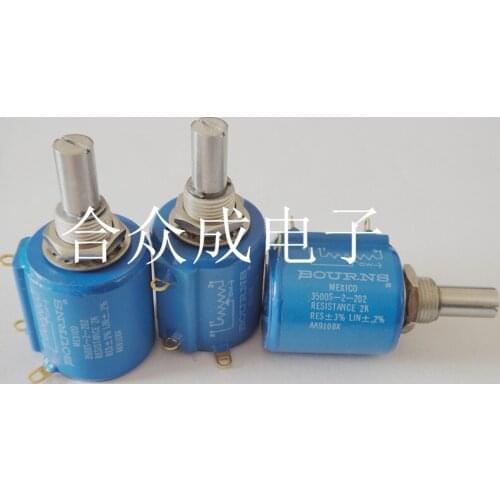 [YK] high-precision multi-turn potentiometer brand new original authentic switch 3500S-2-202 2K