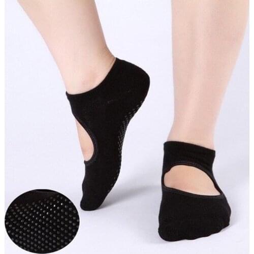 Women Breathe Yoga Socks Anti Skid Pilates Non Slip Short Socks Breathable Cotton Low Cut Casual sock