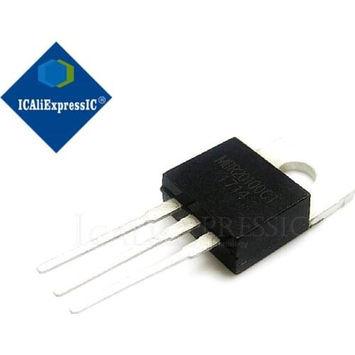 10PCS MBR20100CT MBR20100 TO-220 TO220 20100CT Transistor new original In Stock