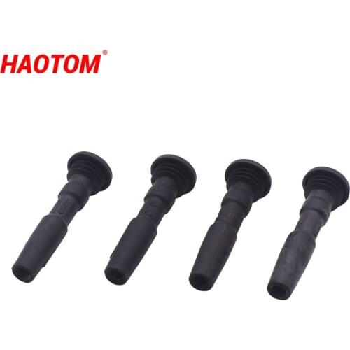 4Pcs/Set Spark Plug Ignition Connector For A1 A3 Q3 Golf Jetta Polo Scirocco Tiguan Ibiza Leon Octavia Yeti 04E 905 199 H A G