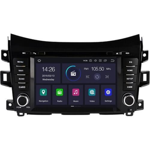 Android 10 DSP Car GPS Navigation DVD Player Radio For NISSAN NP300 Navara 2014+ Stereo Headunit SatNav multimedia recorder