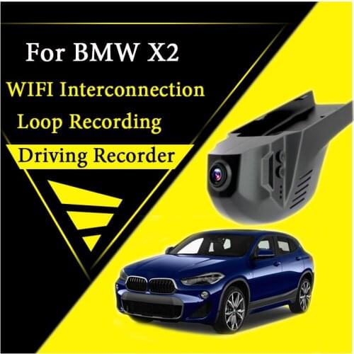 Car Road Record WiFi DVR Dash Camera Driving Video Recorder For BMW X2 F39 2018~2020