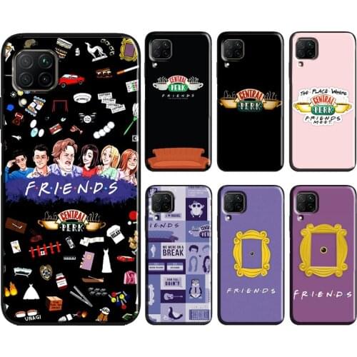 Central Perk Coffee friends how you doin Phone Case For Huawei P40 Lite P30 P20 Pro P Smart 2021 2019 Mate 10 20 Lite Back Cover