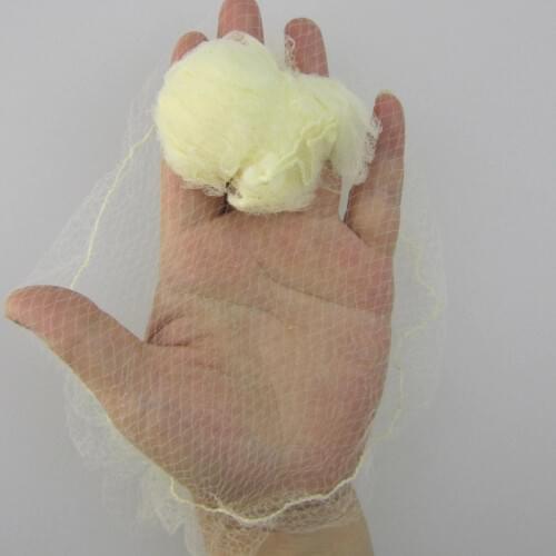 FXVIC 2017 New Weaving Cap Gorras Whole Sale 100pcs Hairnet 5mm Nylon Ballet Bun Hair For Invisible Disposable Net 20cm Blonde