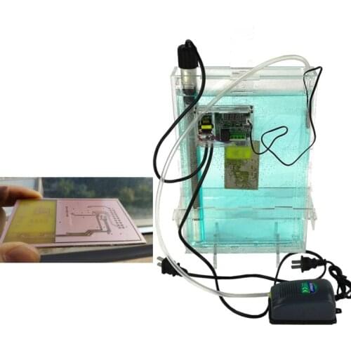 HK2030 Circuit Board Making Etching Machine PCB DIY Metal Corrosion Etcher 220V