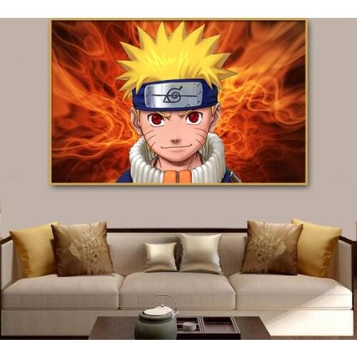 Banda Naruto Poster Japanese Anime Cartoon Character Canvas Painting Modern Mural Art Prints Picture Living Room Home Decoration