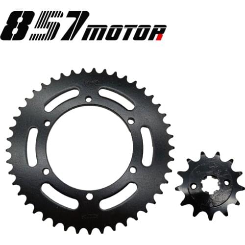 Front And Rear Chain Sprocket Gear Disc Wheel Kit For Yamaha FZR250 FZR 250 Small Ban Motorcycle Accessories