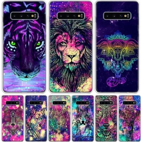 Colorful All Star Animals Phone Case For Samsung Galaxy S10 S21 S20 FE Ultra Note 10 9 8 S9 S8 S7 Plus Lite Pro + J4 J6 Coque Ca