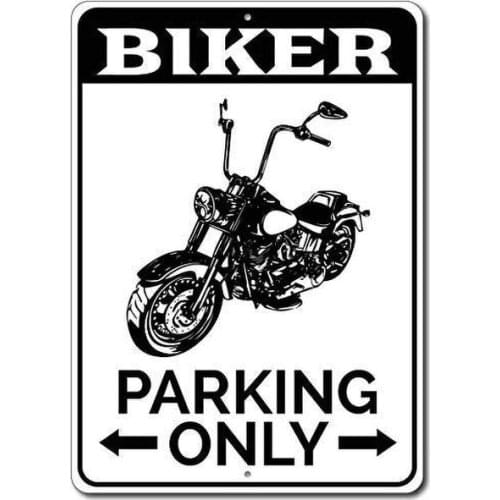 Metal paint wall sticker wall logo wall decoration office bar bar Shop Garage warning etc