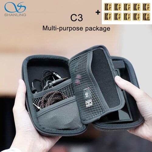 SHANLING C3 Storage Box for Portable Players M0 M1 M3S M5S FIIO M5 M6 M9 M7 M3K M11 M15 M11 Pro Multi-purpose Package