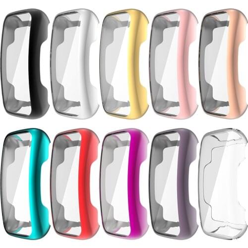 Soft Full Screen Protector for Fitbit Inspire 2 Case Smart Watch Anti-scratch Shell Cover for Inspire2 Smartwatch Accessories