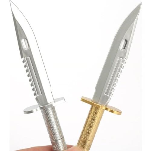1 Pc Novelty Knife Style Gel Pen Knife Pongid Writing Gel Pen stationery