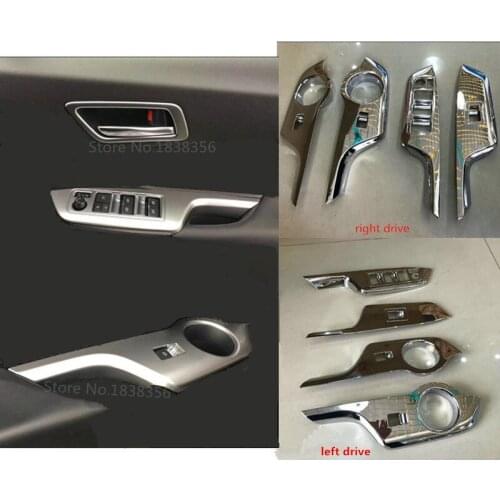 Car Left&Right Hand Driver Door Window Glass Panel Armrest Lift Switch Button Trim For TOYOTA C-HR CHR 2017 2018 2019 2020