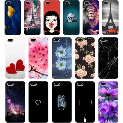 C Silicone case For Huawei Honor 7A Case 5.45" inch Soft Phone Case Huawei Honor 7A 7 A DUA-L22 Russian Back Cover Coque bumper