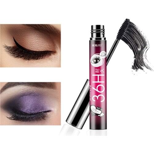 Silk Fiber Curl Waterproof Black Thick Mascara Eyelash Extension Makeup Tool Women Professional Cosmetics Lengthening Eye Lashes