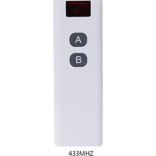 Universal Wireless Learning Code Digital Remote Controller Transmitter 1/2/3/4/6/8/10 Channels Buttons Keypad AK-7010TX E56B