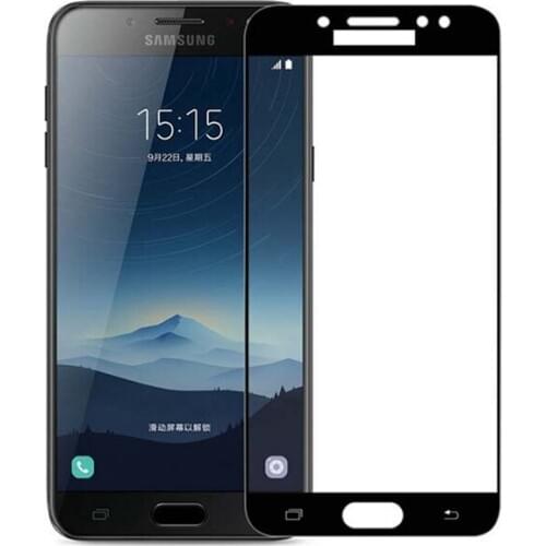 Full Glue Full Cover Tempered Glass For Samsung Galaxy j7 plus Screen Protector protective film For Samsung Galaxy j7 plus glass