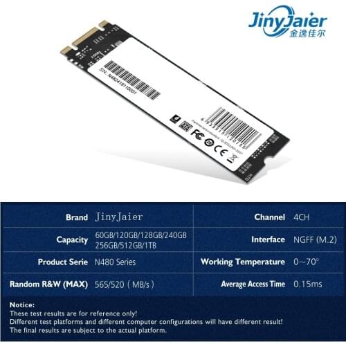 JinyJaier HDD SATA M.2 SSD 500gb 1tb SSD 2tb m2 ssd m2 120gb Hard Drive Disk Disc Internal Solid State Disks For Laptop Desktop