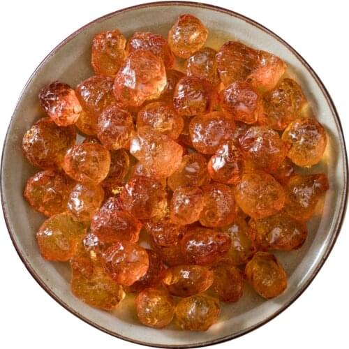 Yunnan Wild Natural Tao Jiao Peach Resin Gum Jelly Food Grade Gum Jelly Yellow peach gum natural peach gum