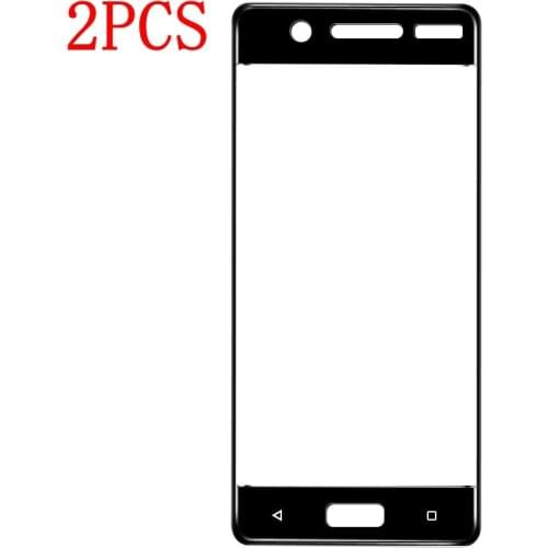 2PCS Full Cover Tempered Glass For Nokia 5 Screen Protector protective film For Nokia 5 glass