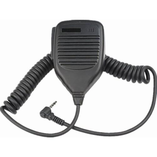 3.5mm Handheld Shoulder Speaker Mic Microphone For Yaesu Vertex Radio VX-10 VX-14, VX-17 VX-210, VX-210A, VX-300, VX-400, VX-410