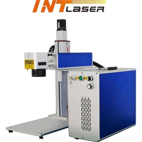 3d color printed fiber laser marking machine for metal/plastic/tag/key chains/pen