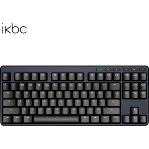 Ikbc S200 wireless mechanical keyboard 87 game keyboard Bluetooth 5.0 wireless TKL TTC low profile red switch