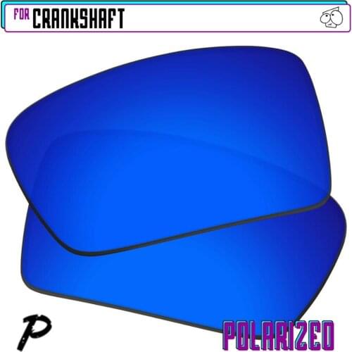EZReplace Polarized Replacement Lenses for - Oakley Crankshaft Sunglasses - Navy P