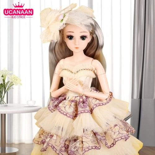 Girl Doll BJD Doll Girl 1/4 SD Doll Doll Soft Doll 18 Inch 18 Ball Jointed Dolls