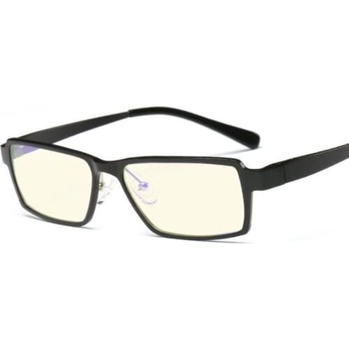 Width-146 Aluminum magnesium anti blue myopia glasses computer game male anti radiation goggles optical reading glasses frame