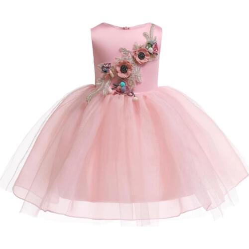 Girls Dresses Princess Dress for girl Dancing Formal dress Wedding Birthday Party New Years Children Stage Fantasy Cloth Tutu
