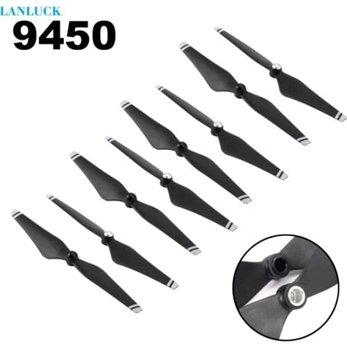 8PCS 9450 Propeller for DJI Phantom 3 3A 3P 3S Replacement Blade Props for F450 F550 DIY Drone Self-tightening Propellers