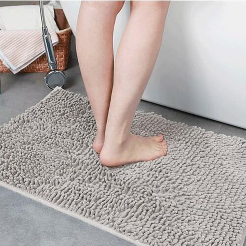 Chenille floor mat non slip carpet bedroom entrance floor mat bathroom kitchen suction floor mat bathroom non slip mat