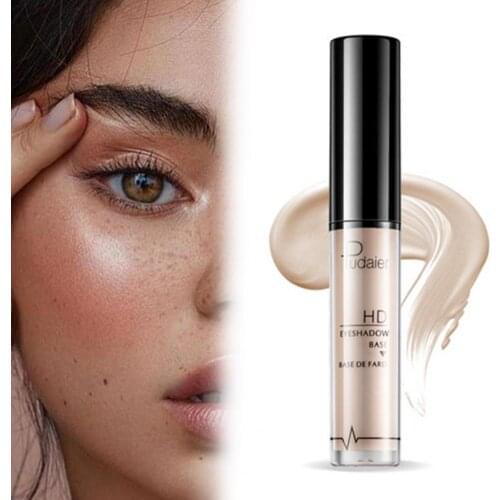 5ML/Bottle Waterproof Eyeshadow Primer Silky Portable Compact Persistent Calm Makeup Eye Base Cream