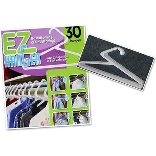 You will get Wouldn Practical Clothes Hanger 30 Pcs Ez Hanger