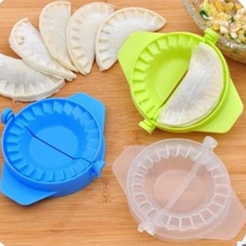 Plastic Dumplings Mold Manual Dumpling Moulds Device Pack Dumpling Clip Machine Creative Kitchen Gadgets