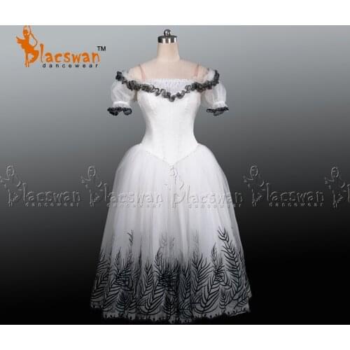 White Romantic Tutu Dress BT647 ballerina dress fairy ballet costumes Cavalry Halt Ballet Stage Costumes Step Mother Long Tutus