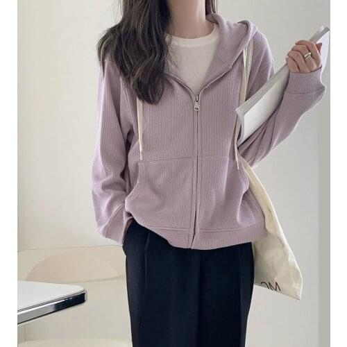 Zohz Hooded Sweatshirts For Women