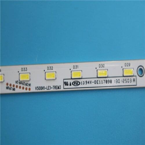 1 PCS LED backlight V500H1-LE1-TREM3 56LED 620MM for LED50R5100DE V500HK1-LS5