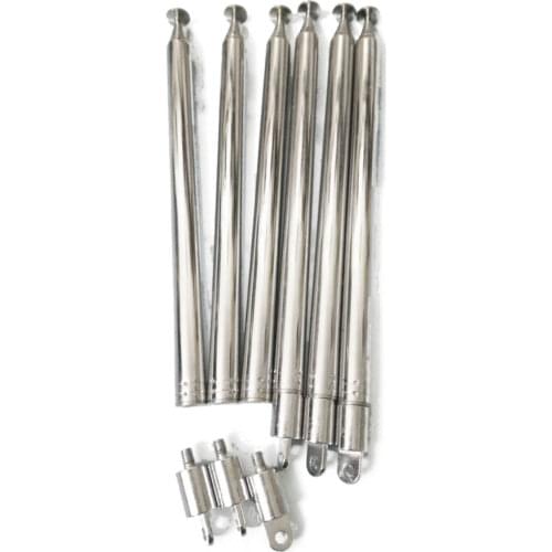 1pc Telescopic Antenna 1200mm Ore Machine Antenna Telecontrol Alarm Antenna 10sections Aerial